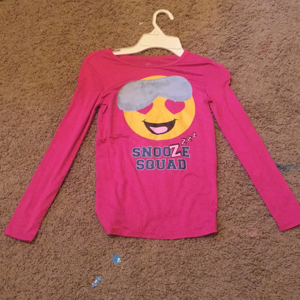 SNOOZE SQUAD PAJAMA LONG-SLEVE SHIRT